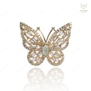 Ethereal Butterfly Charm Ring