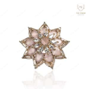 Blush Petal Bloom Ring