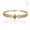 Emerald Grace Diamond Bangle